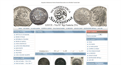 Desktop Screenshot of numismaticasalentina.com